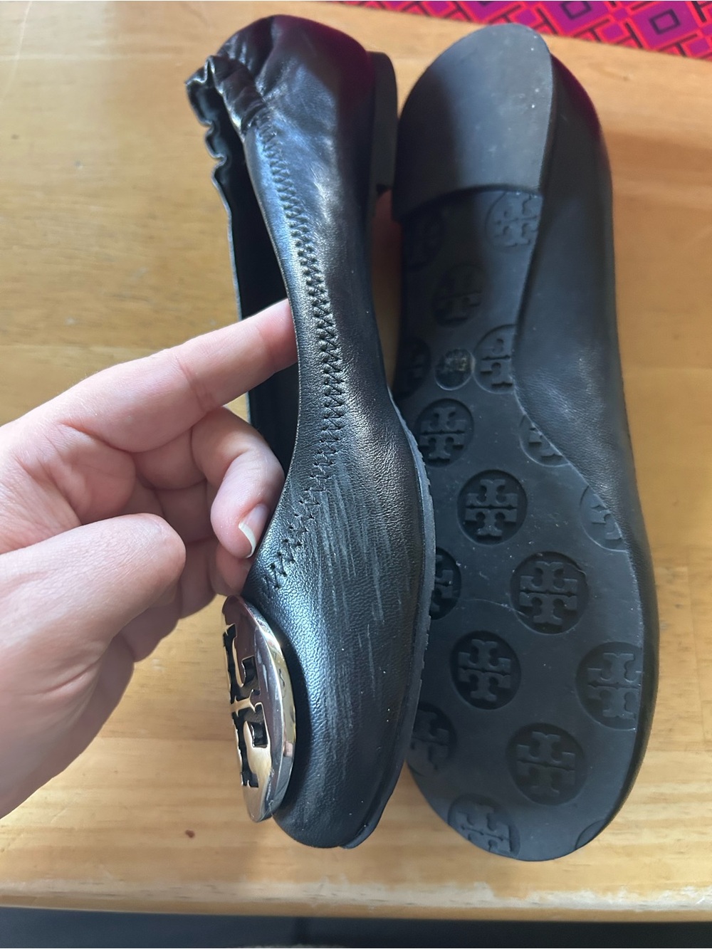 Tory Burch Classic Reva Ballet Flat - Picture 4 of 16